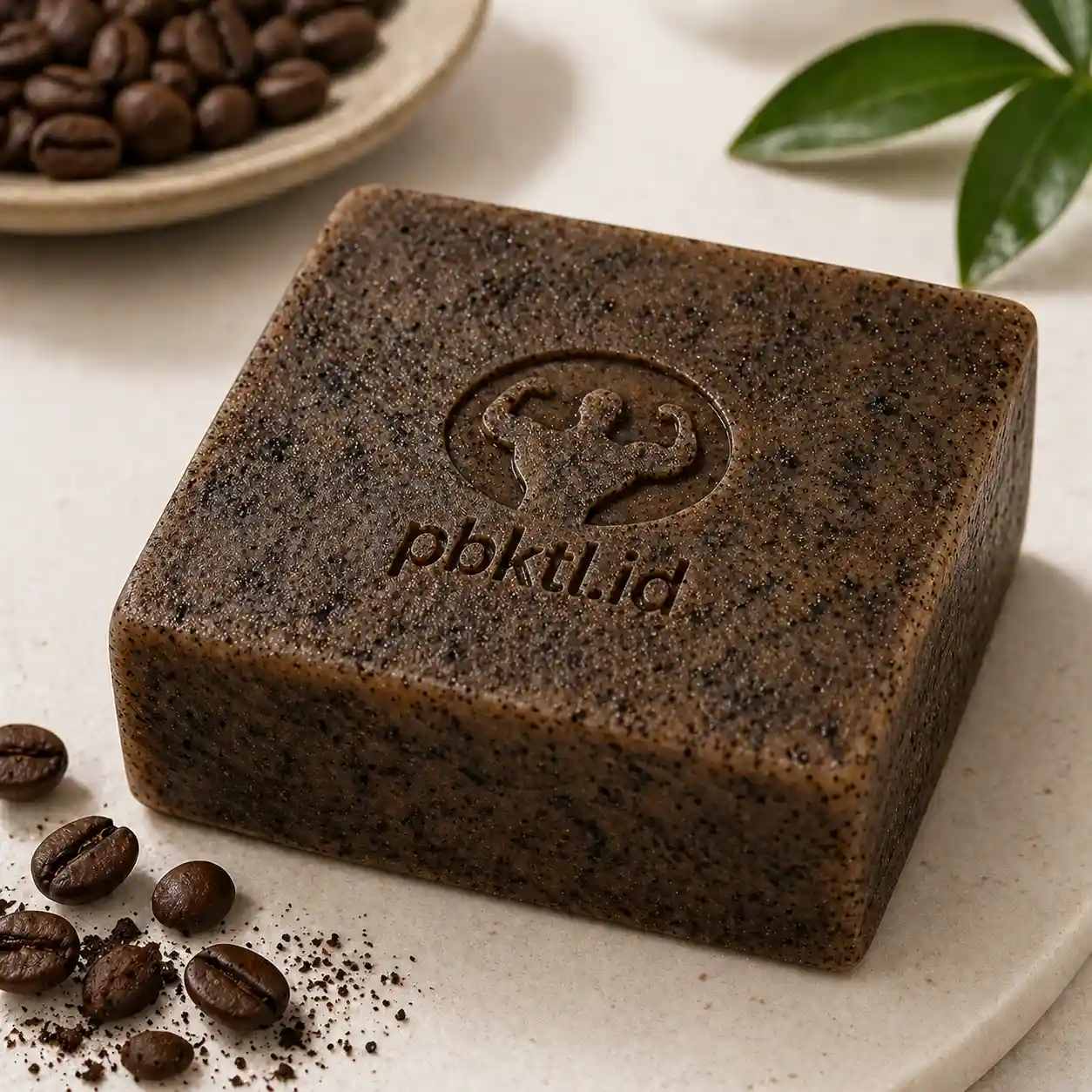 Jasa Maklon Sabun Scrub Kopi - Coffee Scrub Soap Bar